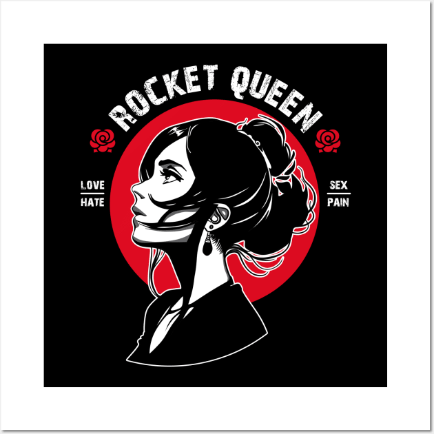 Rocket Queen Wall Art by artslave